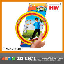 Heißer Verkauf Kinder Outdoor Set O Modell Kunststoff Frisbee Fan Spielzeug mit EN71 / ASTM-F963